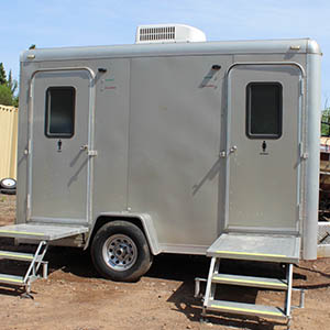 Trailer outside view